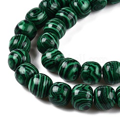 Synthetic Malachite Beads Strands&nbsp;G-T138-141