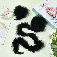 Turkey Feather Ornament Accessories&nbsp;AJEW-WH20018-91B