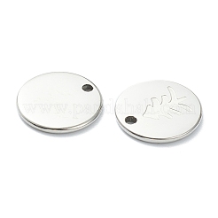 Non-Tarnish 304 Stainless Steel Charms&nbsp;STAS-P280-13P