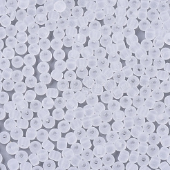 Frosted Colours Glass Beads&nbsp;SEED-S040-04A-09