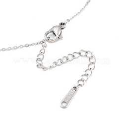Natural Mixed Stone Pendant Necklaces&nbsp;NJEW-JN05489-01