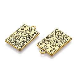 Rack Plating Alloy Pendants&nbsp;PALLOY-WH0103-04A-AG