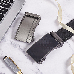 2Pcs 2 Styles Alloy DIY Adjustable Automatic Buckle&nbsp;FIND-GA0003-34A