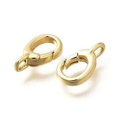 Brass Spring Gate Rings&nbsp;KK-Q043-12G