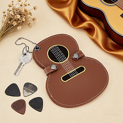 Imitation Leather Guitar Pick Bag&nbsp;AJEW-WH0077-193