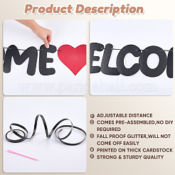 Paper Welcome Back Matter Banner&nbsp;DIY-WH20001-89B