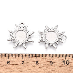 Non-Tarnish 201 Stainless Steel Pendants&nbsp;STAS-N098-140P