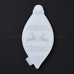 Christmas Theme Light Bulb Pendant Silicone Molds&nbsp;DIY-M045-25B