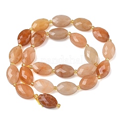 Natural Red Aventurine Beads Strands&nbsp;G-A295-A04-01