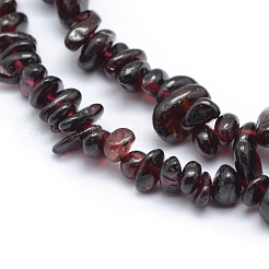 Natural Garnet Beads Strands&nbsp;G-P332-72