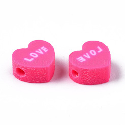Handmade Polymer Clay Beads&nbsp;X-CLAY-N008-032E