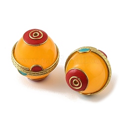 Handmade Polymer Clay Indonesia Beads&nbsp;PY-CBAAA14-03C