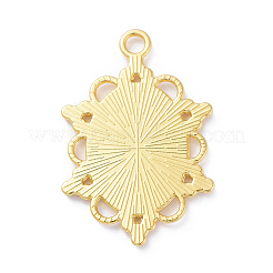 Alloy Pendant Cabochon Settings&nbsp;PALLOY-E577-35G