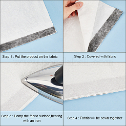Non-woven Fabric Polyamide Double-sided Hot Melt Adhesive Film&nbsp;DIY-WH0568-04A