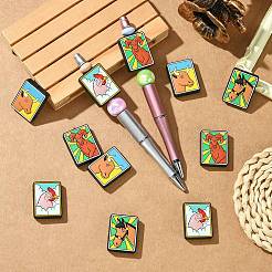 20Pcs 4 Colors Tarot Silicone Beads&nbsp;SIL-CJ0002-81