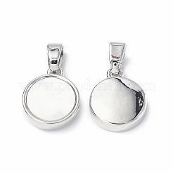 Platinum Tone Brass Charms&nbsp;LS-KK-R134-057P-B