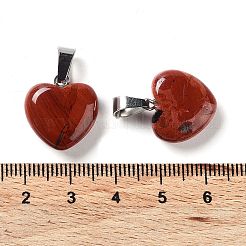 Natural Red Jasper Pendants&nbsp;X-G-Q371-16