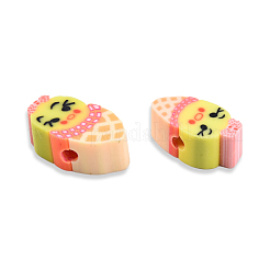 Handmade Polymer Clay Beads&nbsp;CLAY-N008-073-A01