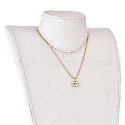 Apple Pendant Necklaces&nbsp;NJEW-JN03078-02