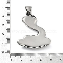 304 Stainless Steel Pendants&nbsp;STAS-V008-04AS
