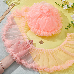 4Yards Polyester Pleated Lace Trim&nbsp;OCOR-PH0007-69A
