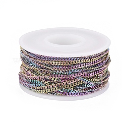 Ion Plating(IP) 304 Stainless Steel Curb Chains&nbsp;STAS-F217-03
