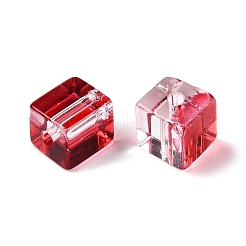 Baking Paint Transparent Glass Beads&nbsp;DGLA-N005-01A-09