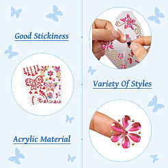 14Sheets 14 Colors Plastic Sticker&nbsp;FIND-TA0005-03