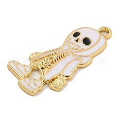 Halloween Alloy Enamel Pendants&nbsp;ENAM-H045-01G-02