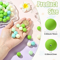Rubberized Style Opaque Acrylic Beads&nbsp;MACR-CJC0009-02C