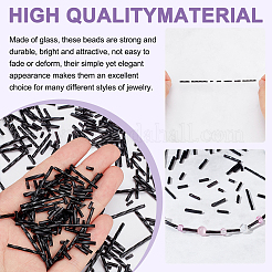 1390Pcs 7 Styles Opaque Colours Glass Twist Bugle Beads&nbsp;GLAA-PH0002-68