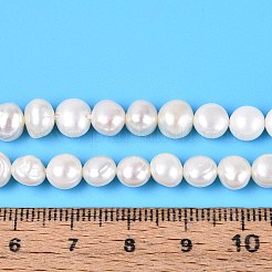 Natural Cultured Freshwater Pearl Beads Strands&nbsp;LS-PEAR-N014-06D-01
