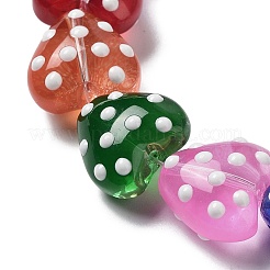 Transparent Glass Beads Strands&nbsp;GLAA-P057-C08