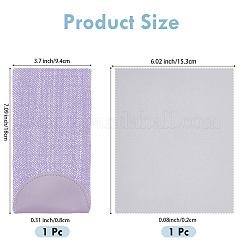 1Pc Rectangle PVC Eyeglass Cases&nbsp;AJEW-CN0005-83B