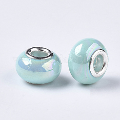 Opaque Resin European Beads&nbsp;RPDL-T038-007E