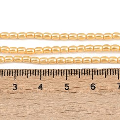 Electroplated Shell Pearl Beads Strands&nbsp;BSHE-H113-06A-09