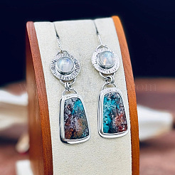 Alloy Enamel Dangle Earrings&nbsp;FS-WG6E131-01