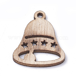 Undyed Wooden Pendants&nbsp;X-WOOD-S040-25