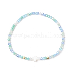 Glass Beaded Stretch Bracelets&nbsp;BJEW-JB11444