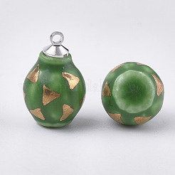 Handmade Porcelain Pendants&nbsp;PORC-T002-116B
