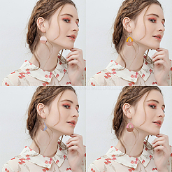 6 Pairs DIY Dangle Earring Making Kits&nbsp;DIY-SC0007-05