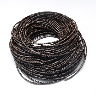 Leather Braided Cord&nbsp;WL-Q005-3mm-12-1