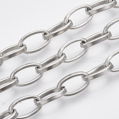 Tarnish Resistant 304 Stainless Steel Cable Chains&nbsp;STAS-R100-31-1