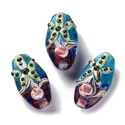 Handmade Lampwork Beads&nbsp;LAMP-G137-D06-1