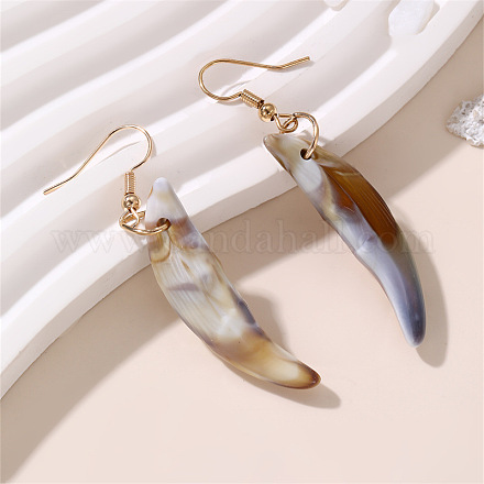Natural Shell Dangle Earrings&nbsp;FS-WG91FAC-01-1