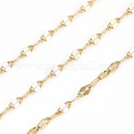 304 Stainless Steel Curb Chains CHS-G011-07G-1