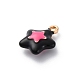 Alloy Enamel Charms&nbsp;ENAM-E362-08B-2
