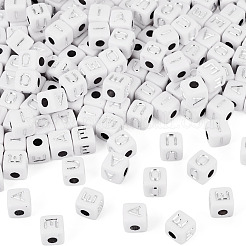 150Pcs 5 Styles Opaque Acrylic Beads&nbsp;SACR-TA0001-73