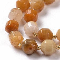 Natural Topaz Jade Beads Strands&nbsp;G-G990-F14