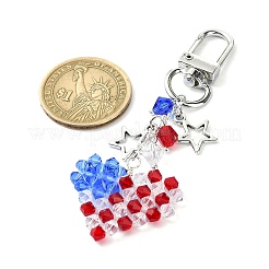 Heart Imitation Austrian Crystal Pendant Decorations&nbsp;HJEW-TA00114